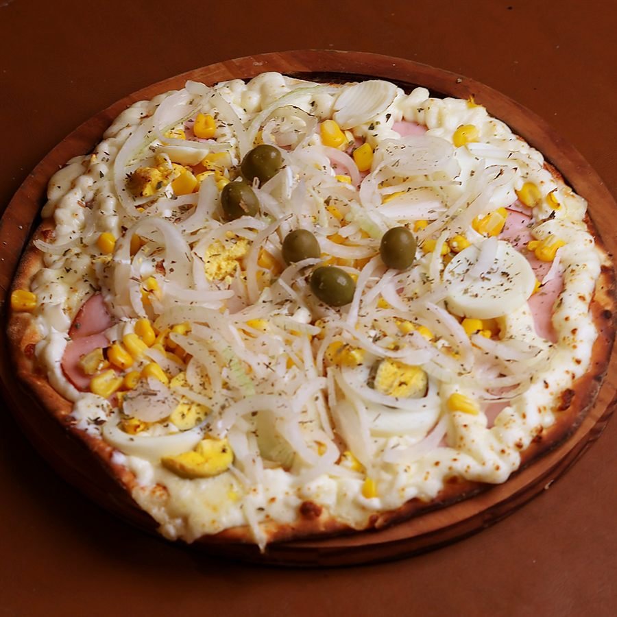 Pizza de Peito de Peru